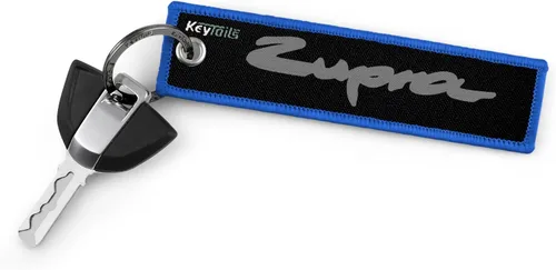 Vista 2 de KEYTAILS Llaveros, Calidad Premium Key Tag Zupra Llavero encaja Toyota Supra, BMW Z4
