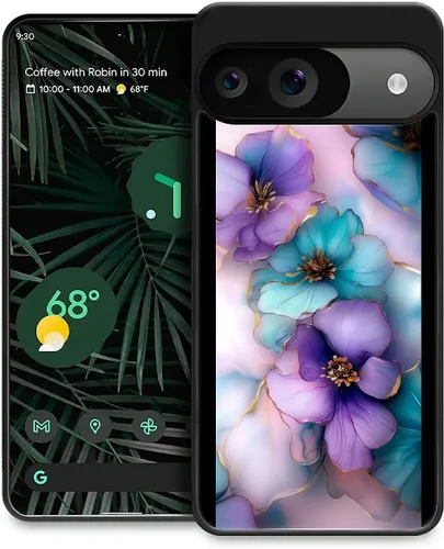 Vista 215 de Compatible con Google Pixel 4A 5G Mobile Case Creative Acrylic Back Panel Silicona Edge Case Slim Protección Especialmente para Google Pixel 4A 5G