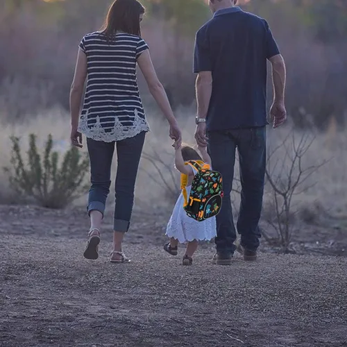 Vista 6 de Daaupus Mochila preescolar de 12 pulgadas, mochila para niños y niñas, perfecta para guardería y preescolar.., Dinosaurio, Mochila para niños