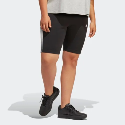 Vista 3 de adidas Pantalones cortos de ciclismo Essentials de 3 rayas para mujer