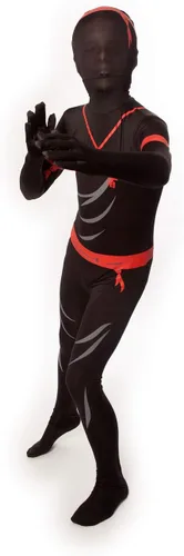 Vista 5 de Morphsuits - Disfraz infantil de cuadros blancos y negros para niños
