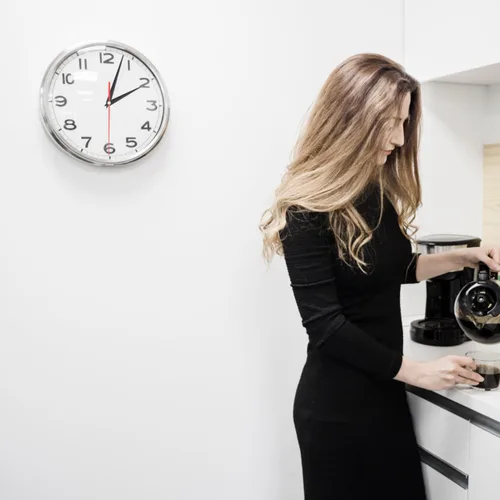 Vista 6 de Hemobllo Juego de 10 pares de piezas de reloj de pared de precisión para bricolaje, relojes de cuarzo sin marco, accesorios duraderos