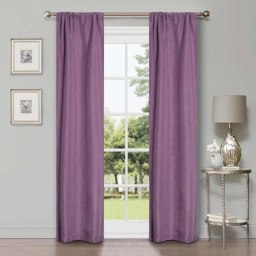 Vista 23 de BNM - Paneles de cortinas opacas para oscurecer la habitación, cortinas para cocina, dormitorio, oficina, ventanas de sala de estar, detalles