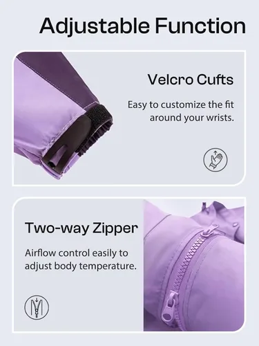 Vista 6 de Chaqueta impermeable para mujer, ligera, para exteriores, con capucha extraíble