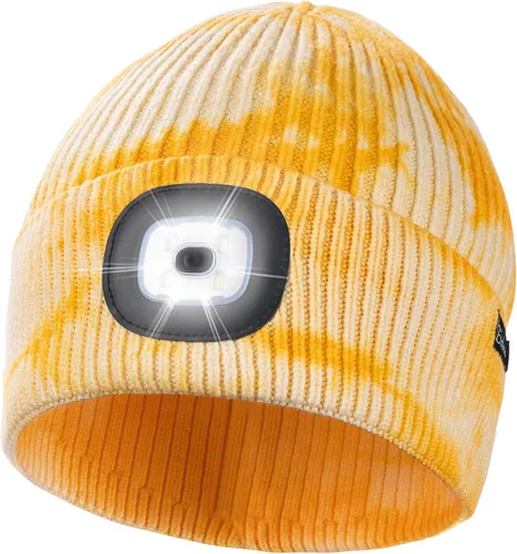 Vista 40 de Etsfmoa Gorro unisex con la luz, regalos para hombres, papá, padre, gorras recargables por USB