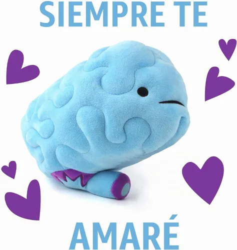 Vista 7 de Peluche de cerebro– ¡All You Need Is Lobe! - Serie I Heart Guts.