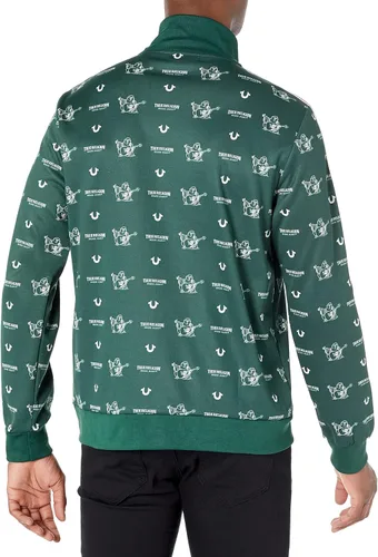 Vista 2 de True Religion Chaqueta deportiva con monograma para hombre
