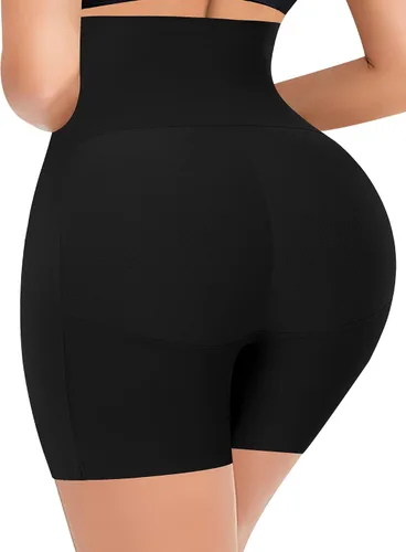 Vista 13 de DERCA Pantalones cortos acolchados de encaje con almohadillas de cadera para realzar los glúteos Beige