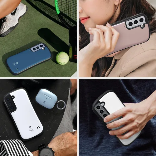 Vista 7 de iFace Funda de primera clase [compatible con Galaxy S22] – Linda funda a prueba de golpes de doble capa [carcasa rígida con parachoques] fundas