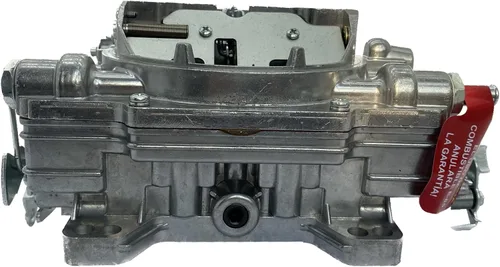 Vista 3 de 1806 - Repuesto de carburador de 4 barriles para carburador Thunder AVS 650 CFM con acabado satinado y orificio cuadrado (estrangulador eléctrico)