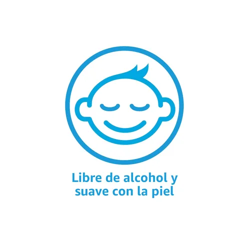 Vista 3 de Johnson's Baby Toallitas limpiadoras desinfectantes para bebés de mano y cara para viajes y sobre la marcha, no más lágrimas, sin parabenos ni