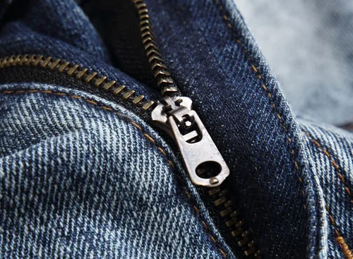 Vista 8 de OIIIO Pantalón vaquero de pierna recta rasgados para hombre
