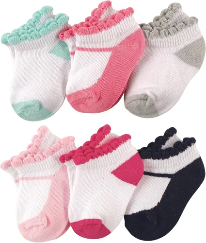 Vista 22 de Luvable Friends Conjunto de calcetines unisex para bebé recién nacido y bebé