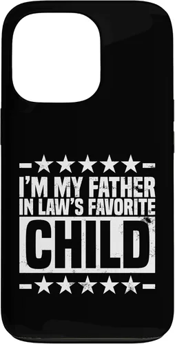 Vista 10 de My Father in Laws Favorite Child, Funny Parent Joke Humor Case for iPhone 16