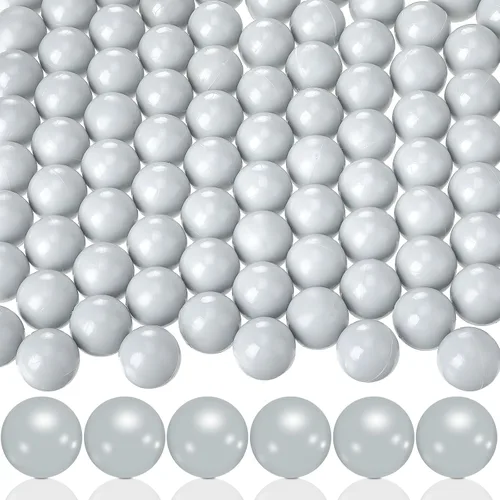 Vista 10 de Civaner Proyectiles de calibre 150 x 68/61 para defensa y práctica, bolas de paintball 68 rompedoras reutilizables, proyectiles sólidos de nylon