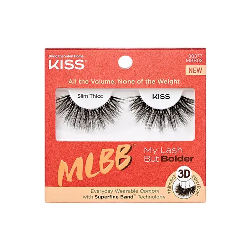 Vista 10 de KISS My Lash But Better, Pestañas Postizas, 'Tan Real', 12mm, Incluye 1 Par De Pestañas, Fácil De Aplicar, Racimos De Pestañas Reutilizables