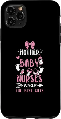 Vista 11 de iPhone 15 Nurse: Mother Baby Nurses Wrap The Best Gifts - Funda para bebé niña