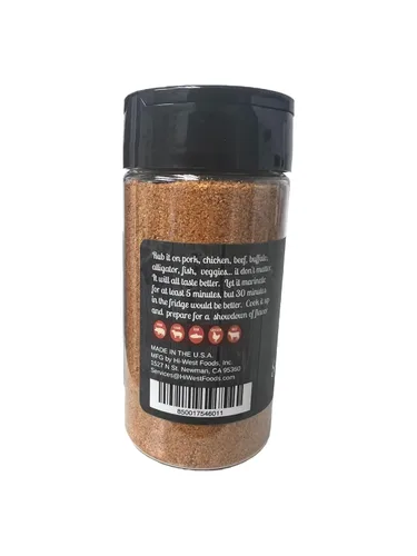 Vista 5 de Hi-West Santa Fe Woodfire BBQ Condimento Rub 5oz