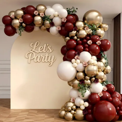 Vista 8 de Decoraciones de fiesta de regreso a clases, kit de arco de guirnalda de globos arcoíris con globos de aluminio de manzana para graduación, primer