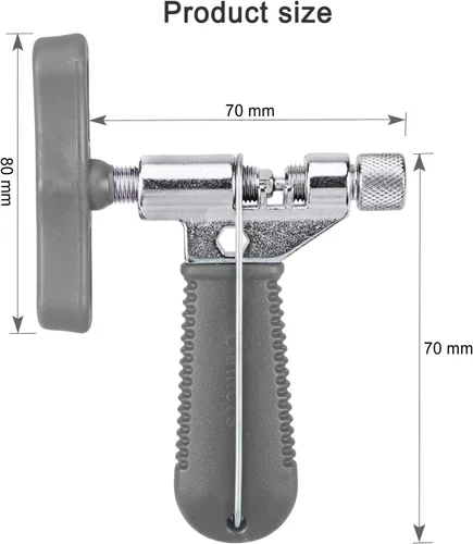 Vista 2 de Alicates de eslabones para bicicleta, divisor de cadena, 6 pares de eslabones perdidos de bicicleta, alicates de cadenas QKURT para reparación