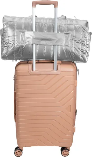 Vista 19 de Joan & David - Bolsas de viaje acolchadas de 22 pulgadas para mujer, bolsa de viaje ligera para mujer, bolsa de hospital de alta densidad, bolsas