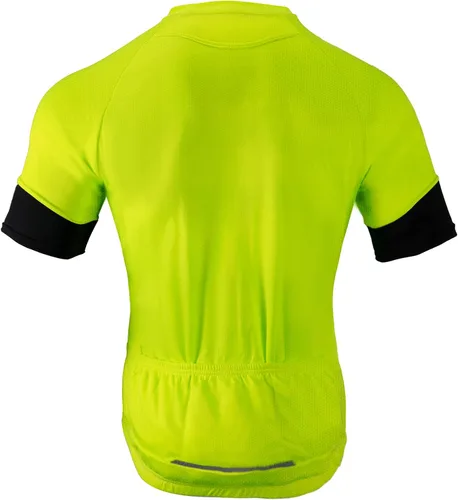 Vista 5 de Dooy Camiseta de ciclismo para hombre, manga corta, con bolsillos, transpirable, de secado rápido