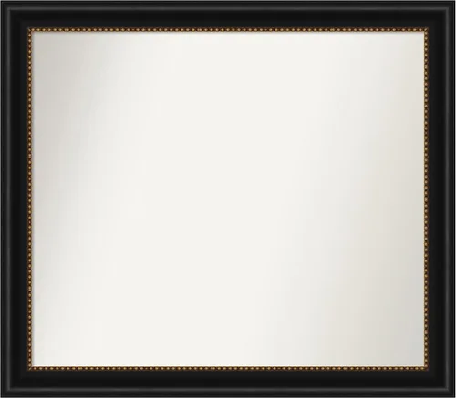 Vista 137 de Amanti Art Espejo personalizado, gran espejo de baño estrecho, espejo de pared o espejo de tocador de baño sobre el fregadero (24 x 24 pulgadas)