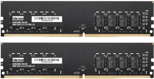 Vista 8 de KLEVV DDR4 8GB (1x8GB) 3200MHz CL22 1.2V UDIMM Desktop Ram Memory SK Hynix Chip (KD48GU880-32N220A)