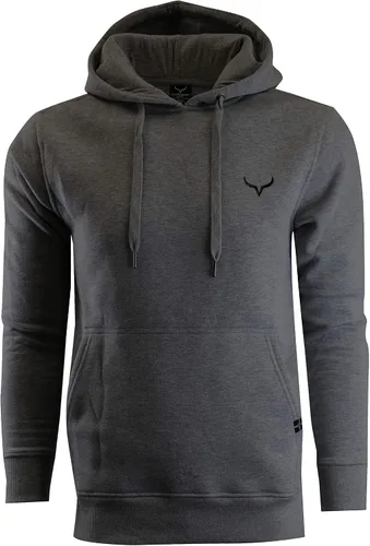 Vista 4 de SCREENSHOT Sports Sudadera deportiva con capucha y cremallera completa para hombre