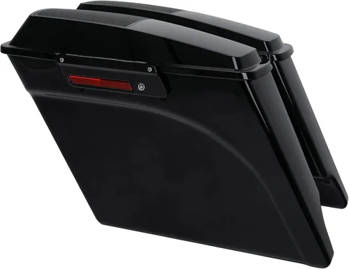 Vista 10 de TCMT Alforjas duras de 6 x 9 pulgadas, tapa de altavoz, llave y forros, inserto de alfombra para Harley Touring Modelos CVO Road Glide Road King