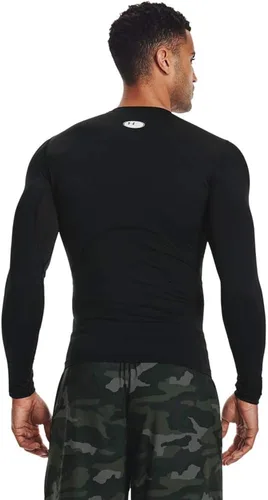 Vista 2 de Under Armour HeatGear Camiseta de compresión de manga larga para hombre