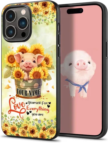 Vista 11 de Regalos personalizados para amantes del pollo, diseño de girasol, granja, pollo, funda de teléfono personalizada para iPhone 17 16 15 14 13 12 11