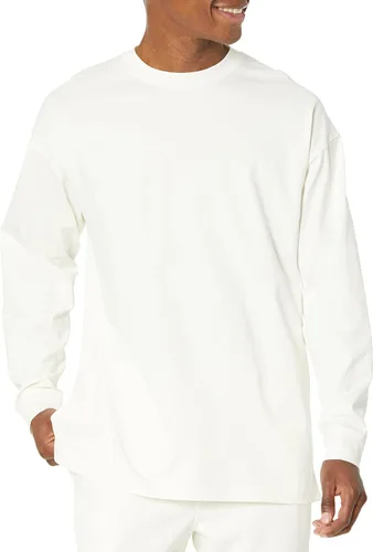 Vista 9 de Amazon Essentials Camiseta de algodón orgánico de manga larga para hombre, transpirable, de peso medio Negro