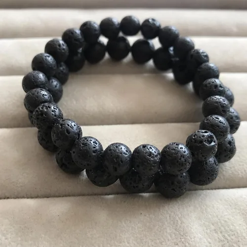 Vista 5 de Tigers Eye Protection Handmade Bracelet Best Present For Men Women Attract Wealth Chakra Feng Shui Stretchy Beaded Bracelets Lucky Friendship