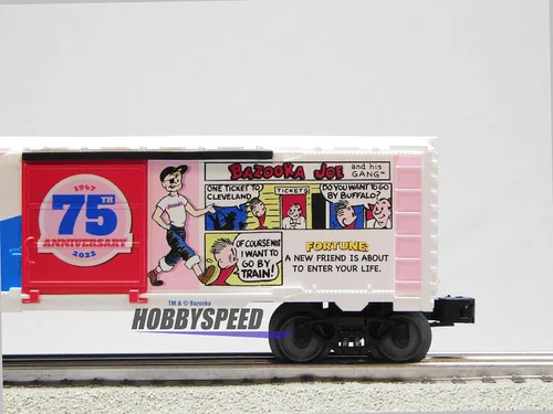 Vista 6 de Lionel Bazooka Bubble Gum 75 aniversario MUSA BOXCAR O Gauge