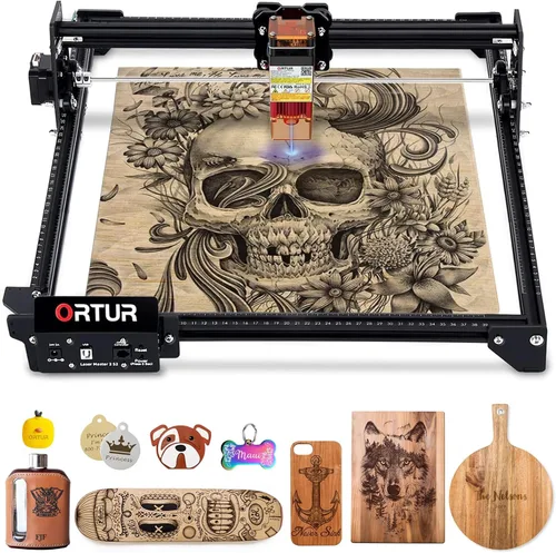 Vista 9 de ORTUR Laser Master 2 S2 4000mW Laser Engraver Laser Engraving Cutting Machine (LU1-3), Laser Class 4
