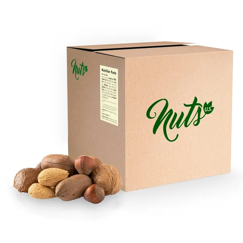 Vista 8 de NUTS U.S. – Nueces Mixtas en Cáscara (Almendras, Nueces, Avellanas, Pacanas, Nueces de Brasil) Sin Colorantes Añadidos y Sin Sabores Artificiales