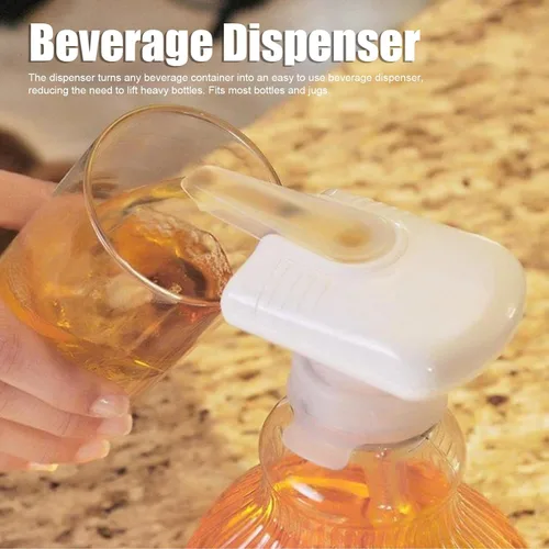 Vista 2 de Dispensador de leche, dispensador automático de bebidas, dispensador de bebidas a presión manual, dispensador eléctrico universal de bebidas
