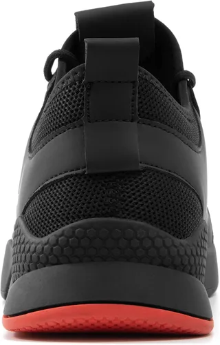 Vista 8 de SUADEX Zapatos de punta de acero para hombres y mujeres, zapatos de trabajo ligeros, indestructibles y transpirables, zapatos de seguridad