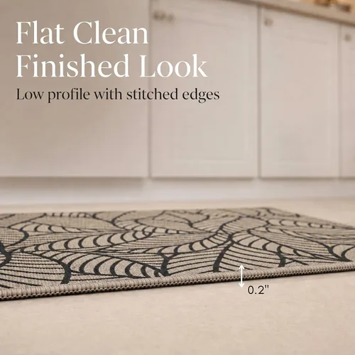 Vista 7 de Tapete impreso para fregadero de cocina, 32 x 20 pulgadas, elegante y duradero, ideal para propietarios e inquilinos, tapete antideslizante y cómodo