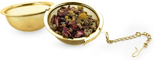 Vista 5 de Pinky Up - Pequeños infusores de té en oro