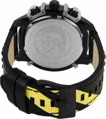 Vista 4 de Diesel Griffed DZ4571 - Reloj de piel con cronógrafo