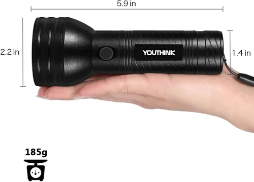 Vista 5 de Linternas, 51 LED Antorcha Escorpión Detector Hunter Ultra Violeta Linterna de Luz Negra