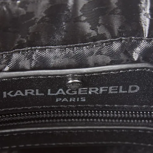 Vista 4 de Karl Lagerfeld Paris Hombro Charlotte, dorado (BlkGold)