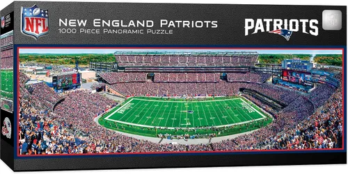 Vista 31 de Obras maestras NFL Estadio rompecabezas panorámica, 1000-Piece