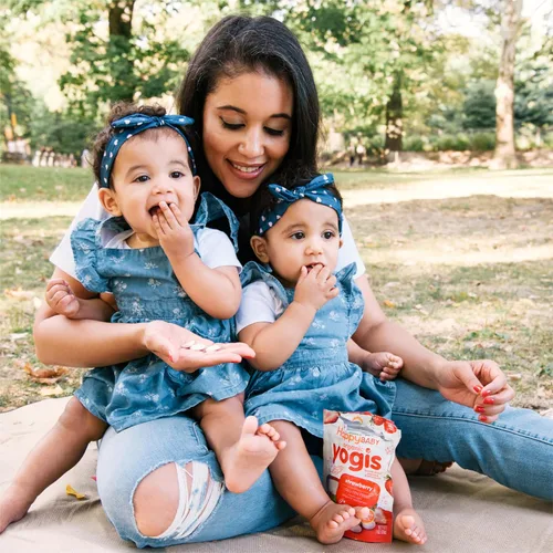 Vista 9 de Happy Baby Organics - Snacks para bebés, yoguis griegos, bocadillos de yogur liofilizado y frutas, aperitivo sin gluten para bebés de más de 9
