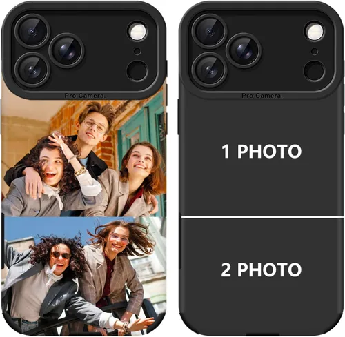 Vista 8 de Funda para teléfono con imagen personalizada para iPhone 17, 16, 15, 14, 13, 12, 11 Pro Max, Mini, XR, Xs, 8, 7, 6 Plus, TPU + funda de piel suave