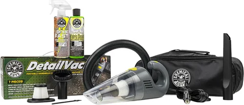 Vista 11 de Chemical Guys EQP410 DetailVac - Aspiradora portátil de mano para automóvil, motor eléctrico de 110 W 8.8 amperios