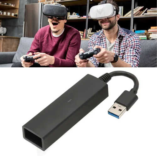 Vista 8 de Tangxi Adaptador PSVR para PS4PS5, PS4 cámara a PS VR convertidor cable compatible con consola PS5, USB3.0 Plug and Play VR juegos accesorios