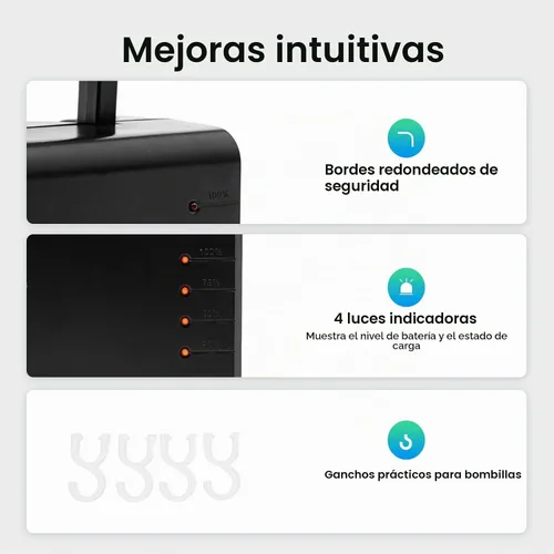 Vista 7 de Inversor de energía solar, kit de generador solar portátil, sistema de respaldo de energía de emergencia, kit de iluminación de panel solar, carga
